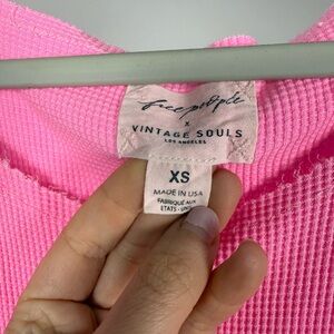 Free People x Vintage Souls Thermal Maxi Dress